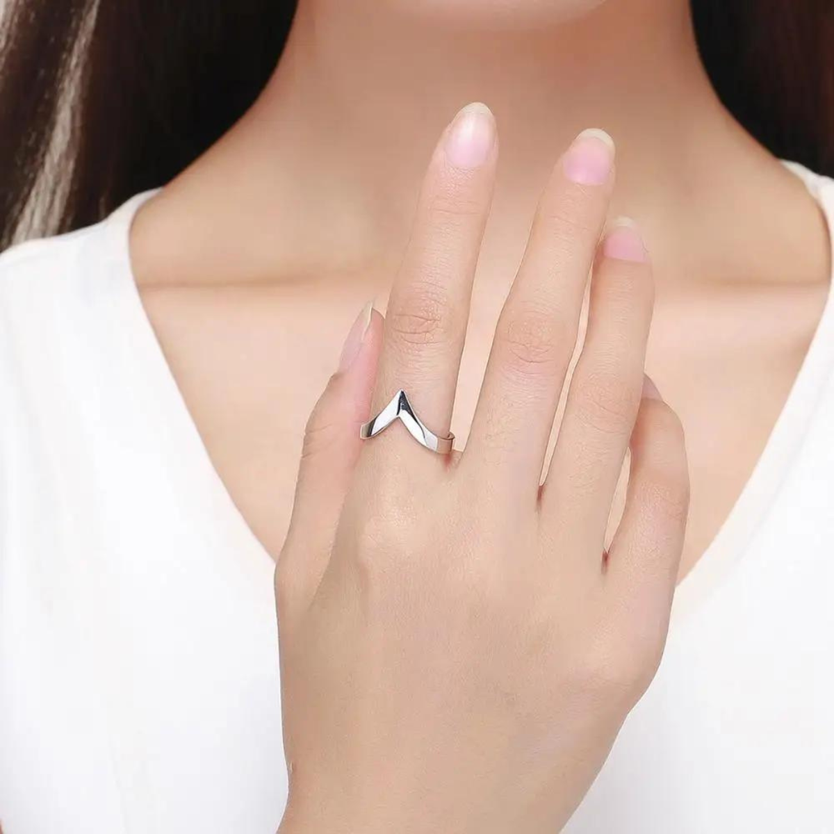 Anillo Geométrico - Plata .925