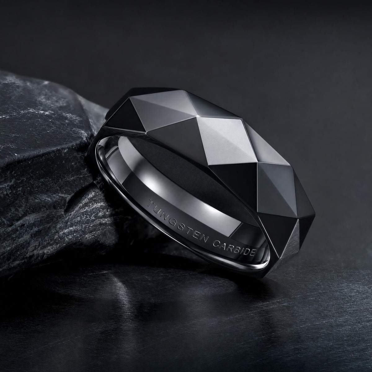 Anillo Cyber - Tungsteno