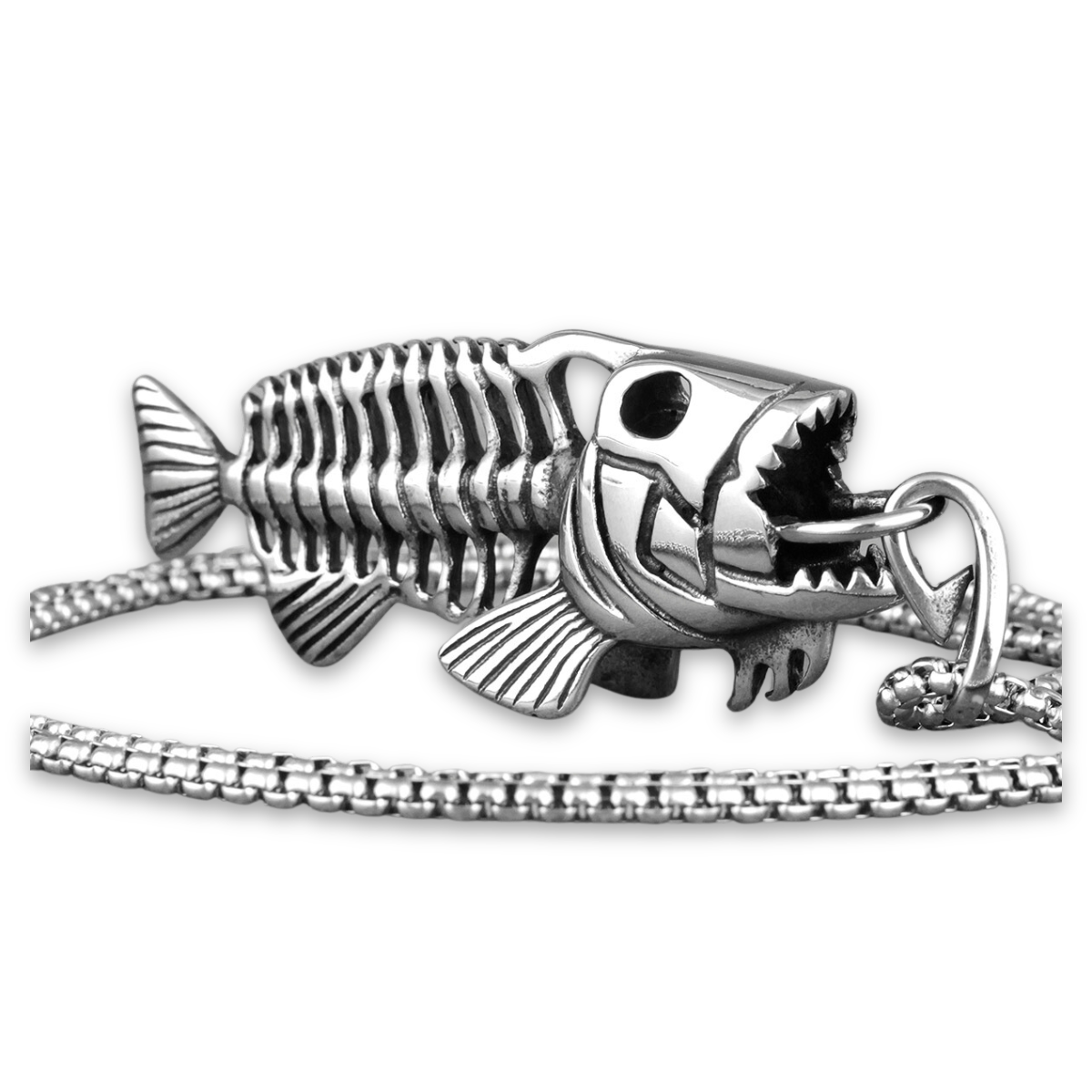Collar Piraña - Acero Inox.
