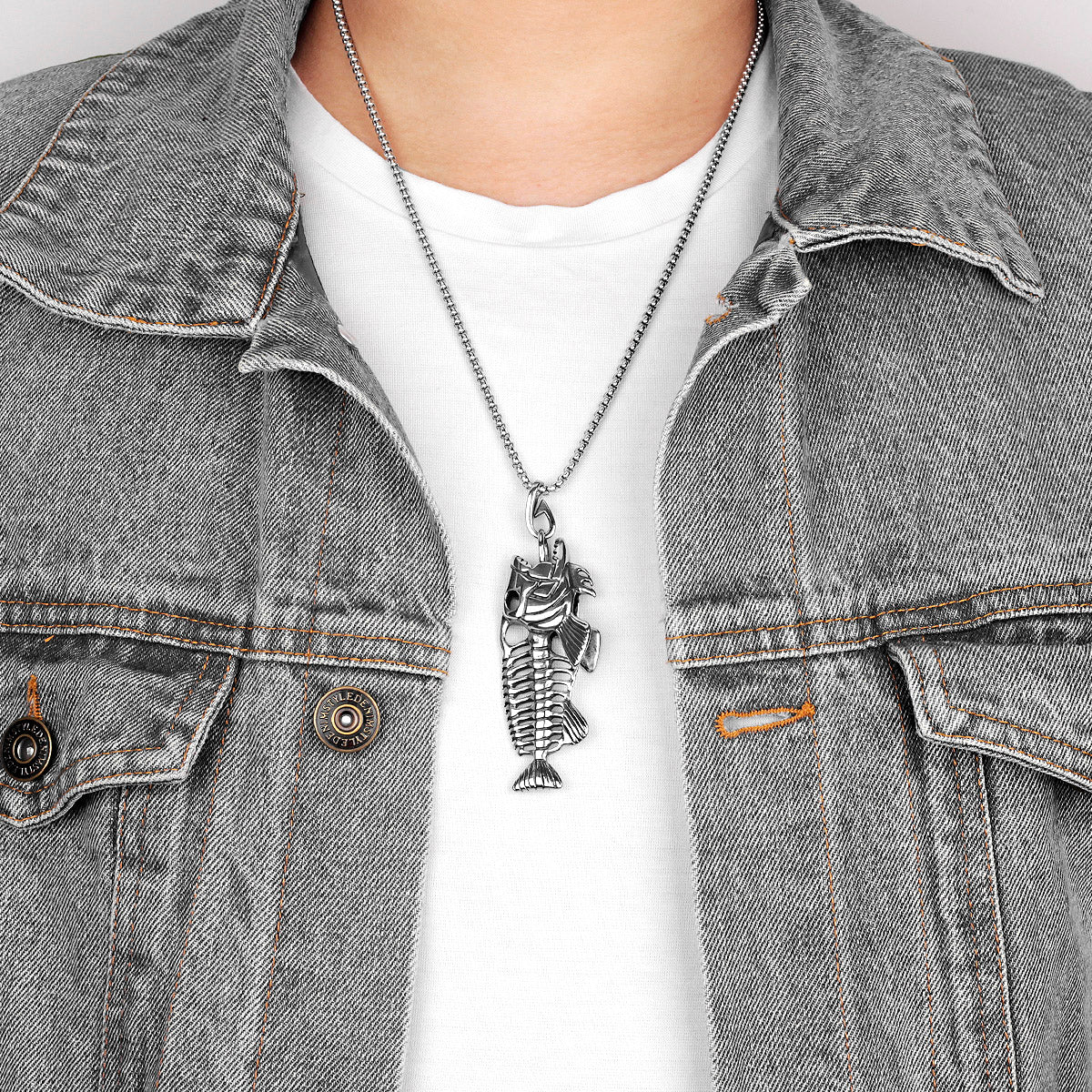 Collar Piraña - Acero Inox.