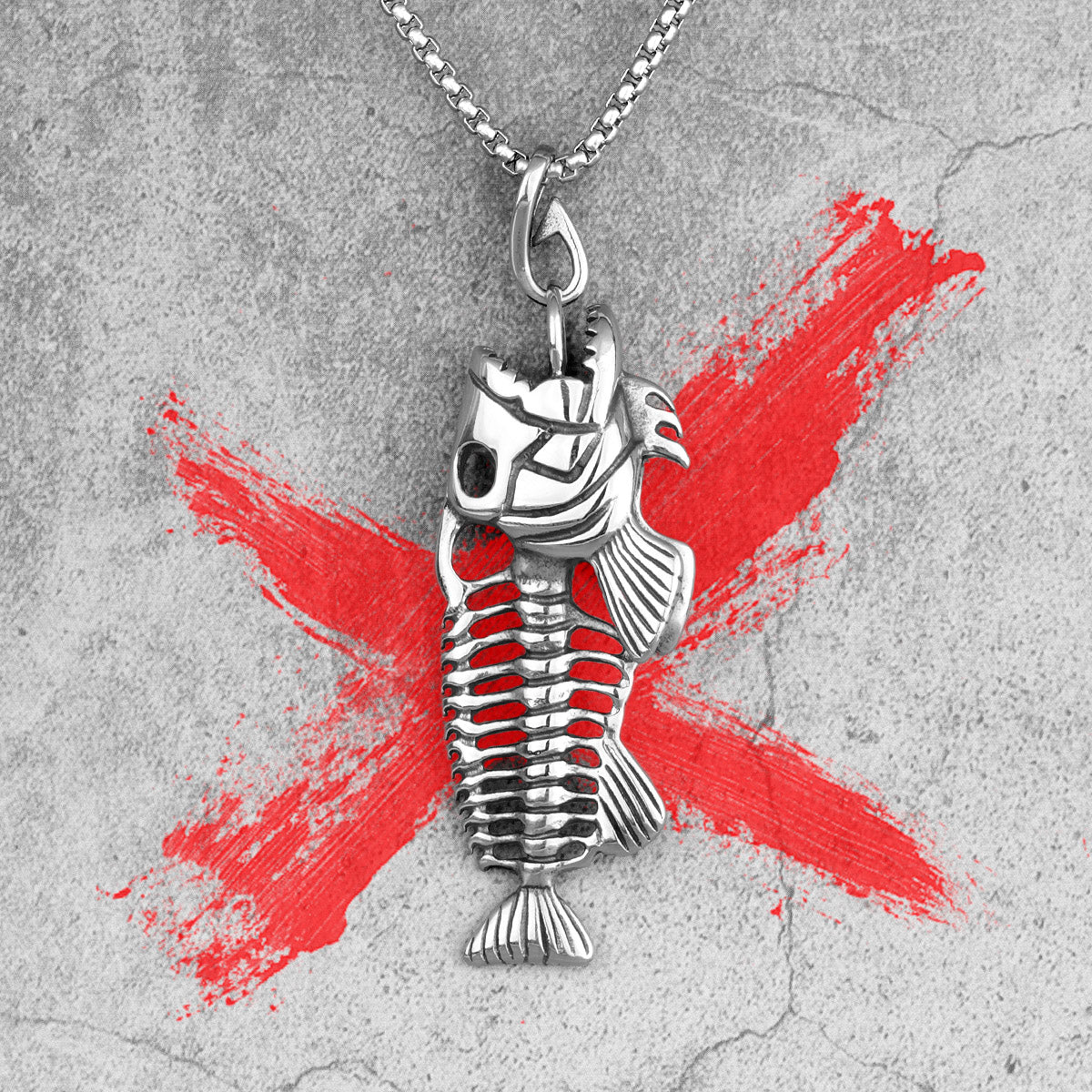Collar Piraña - Acero Inox.