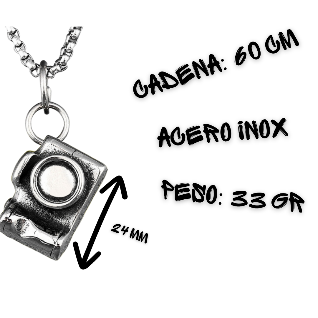 Collar Cámara - Acero Inox.