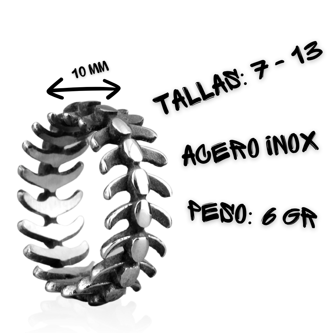 Anillo Spine - Acero Inox.