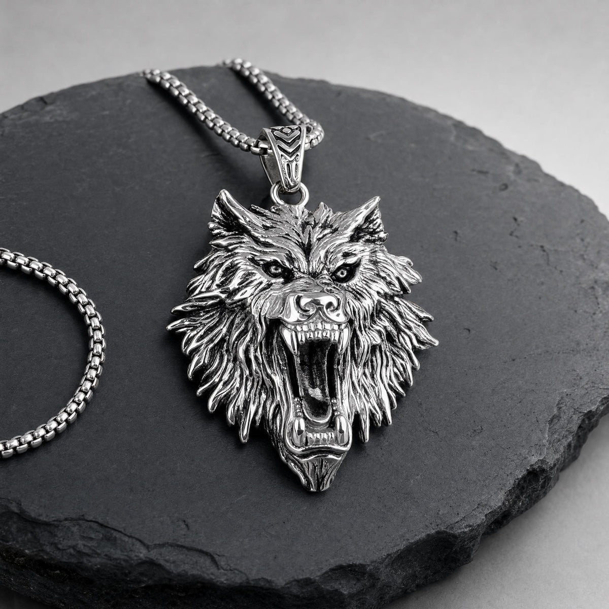 Collar Alfa - Acero Inox.