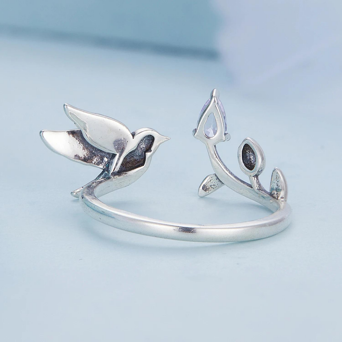 Anillo Pájaro - Plata .925