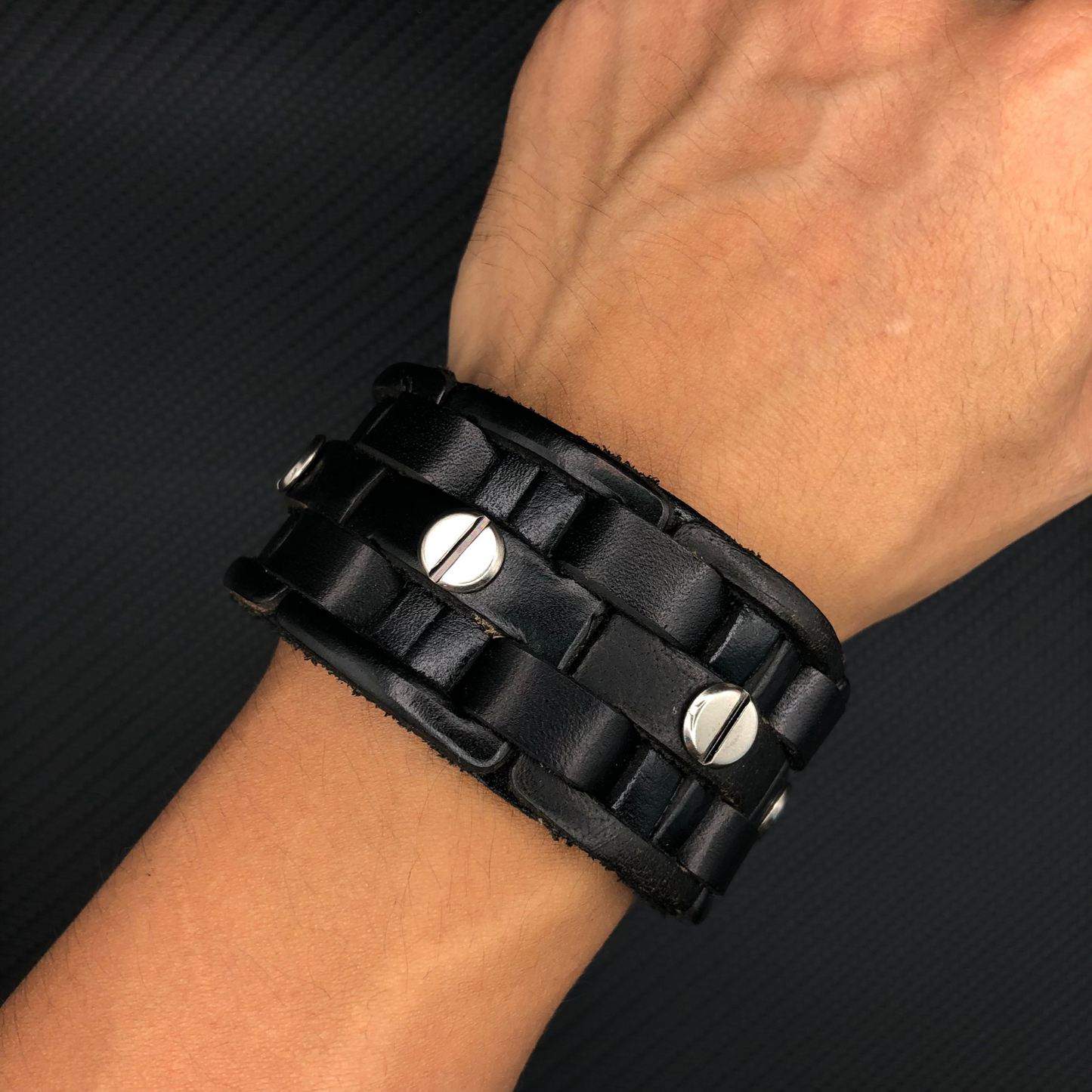 Brazalete Turbulencia - Piel Natural