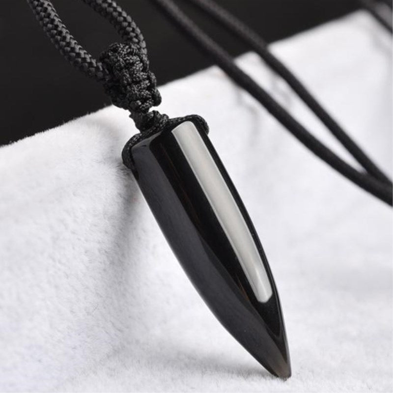 Collar Enfoque - Obsidiana