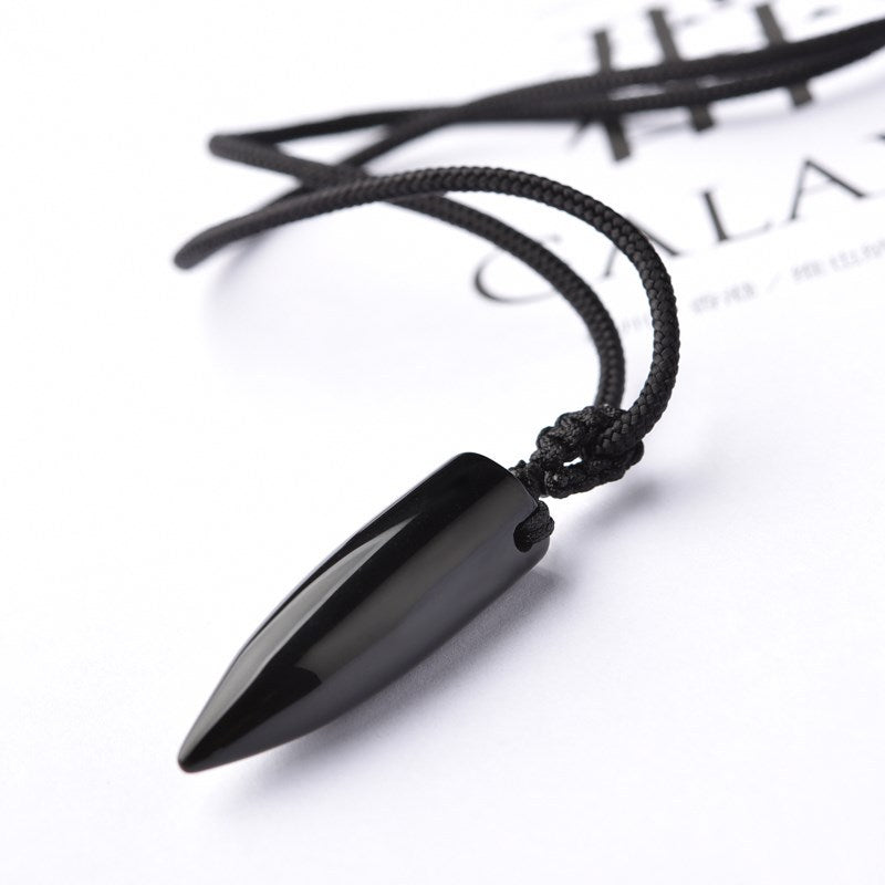 Collar Enfoque - Obsidiana
