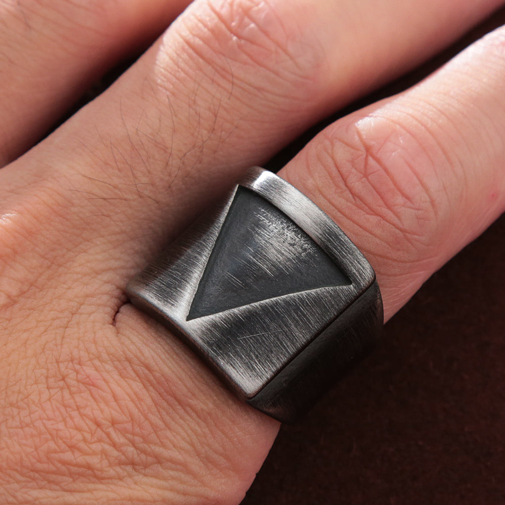 Anillo Obsesión - Acero Inox.