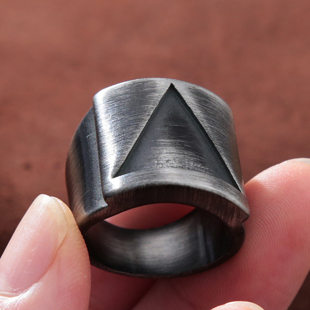 Anillo Obsesión - Acero Inox.