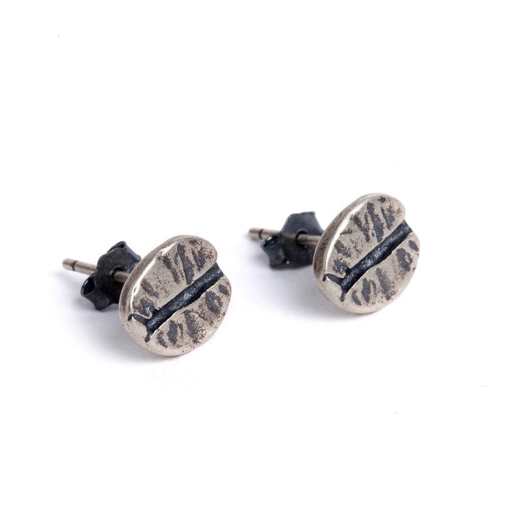 Aretes Café - Plata .925