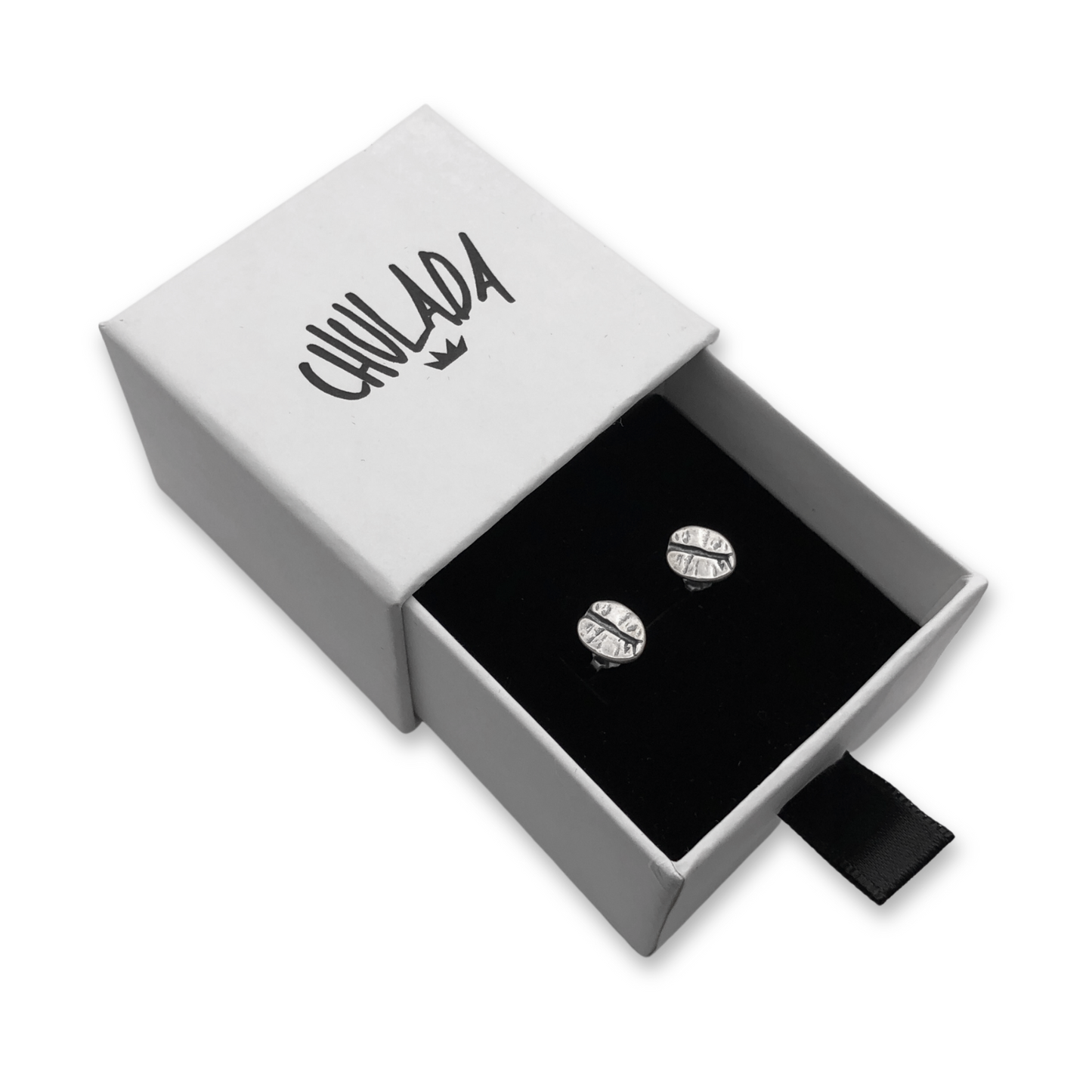 Aretes Café - Plata .925