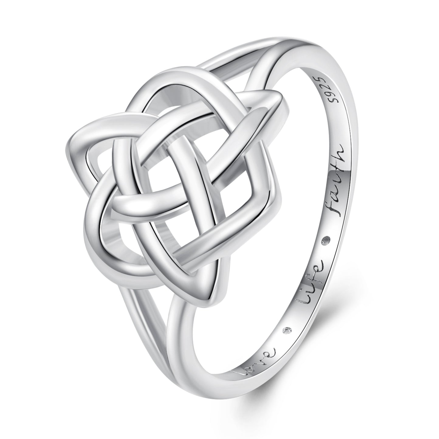 Anillo Nudo Celta - Plata .925