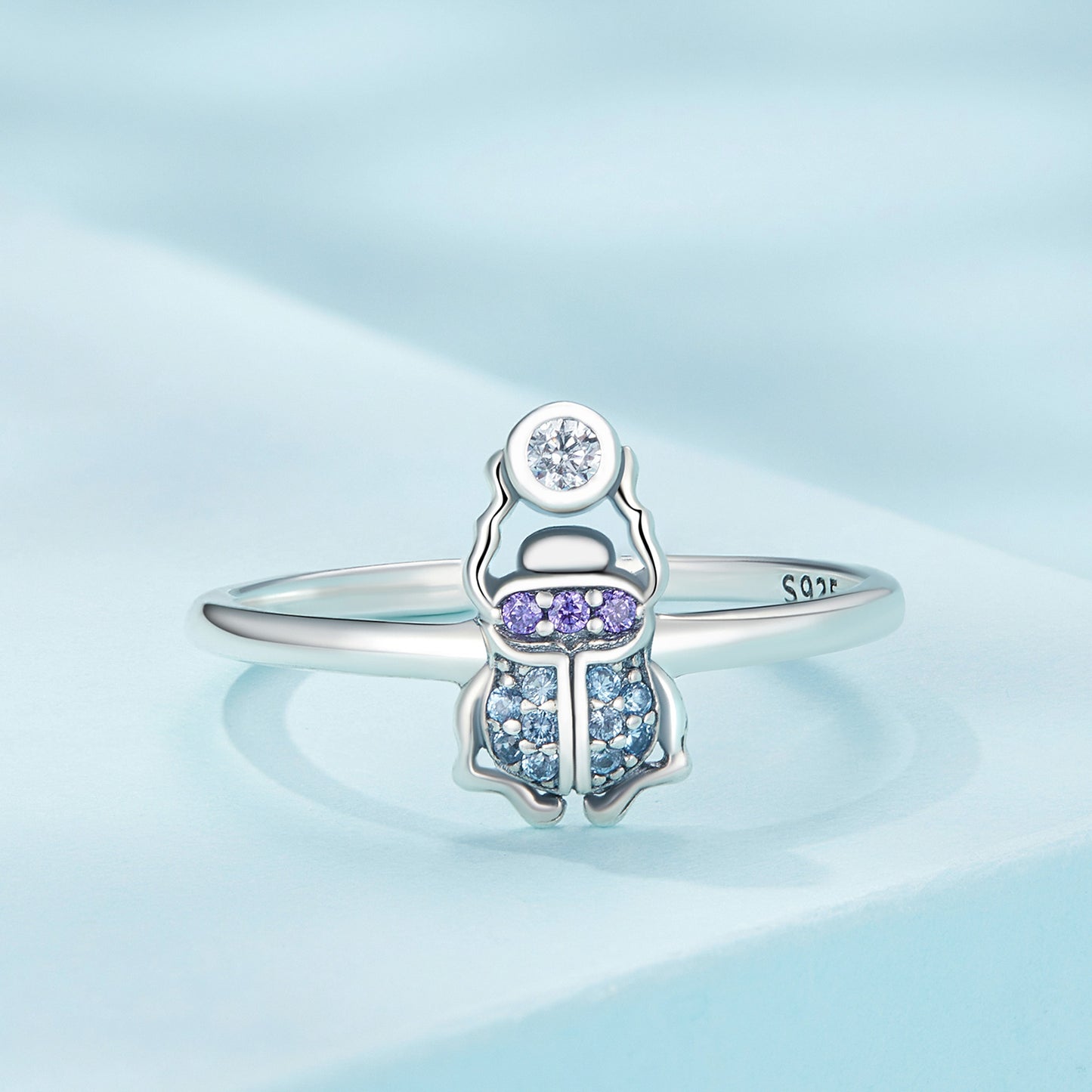 Anillo Escarabajo - Plata .925