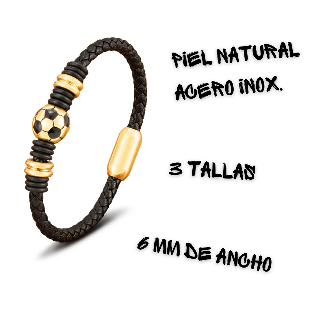 Pulsera Pasión - Piel Natural