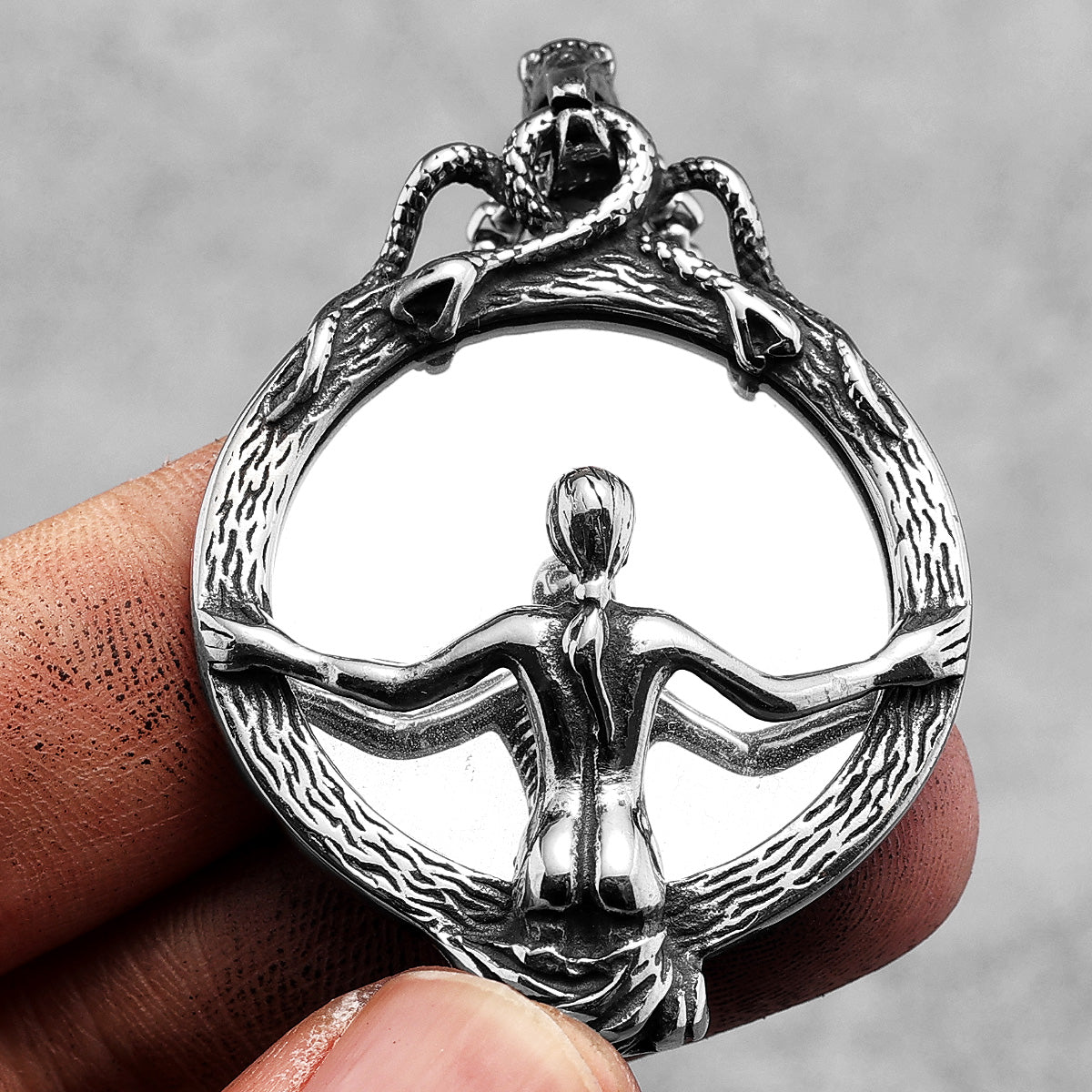 Collar Dancing With Myself - Acero Inox.