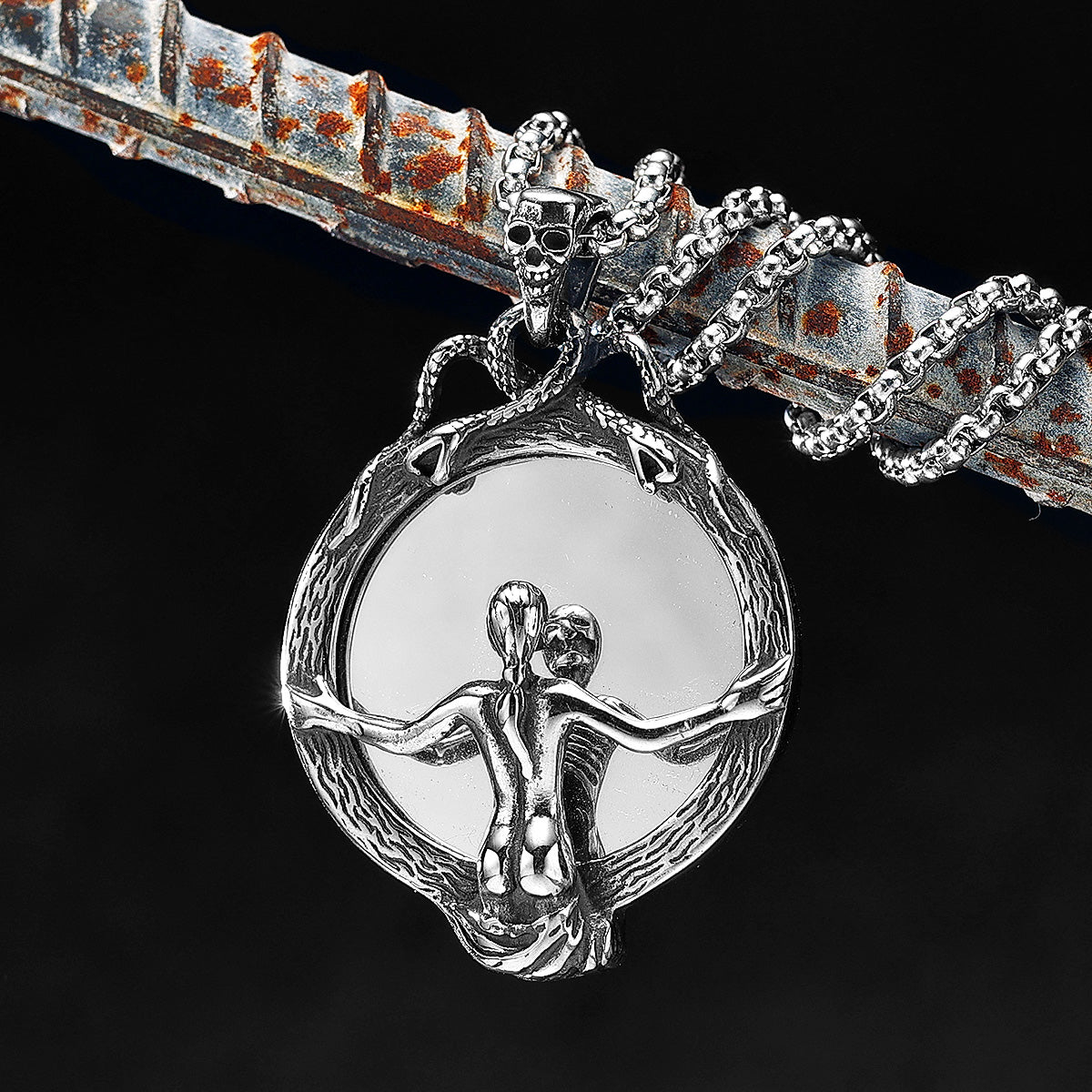Collar Dancing With Myself - Acero Inox.