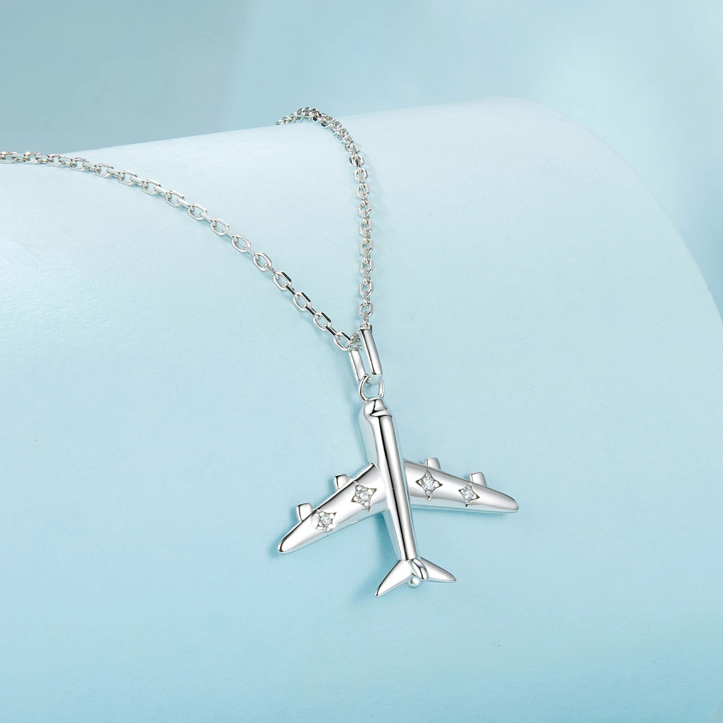 Collar Avión - Plata .925
