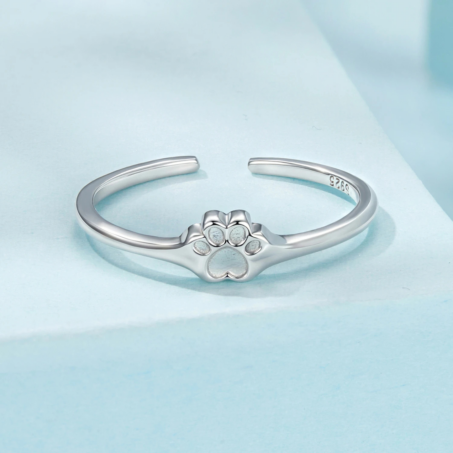Anillo Huellita - Plata .925