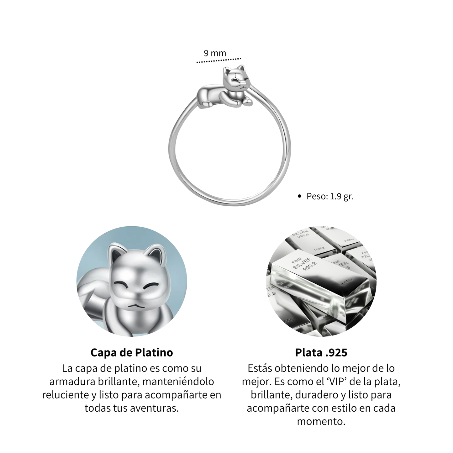 Anillo Minino - Plata .925