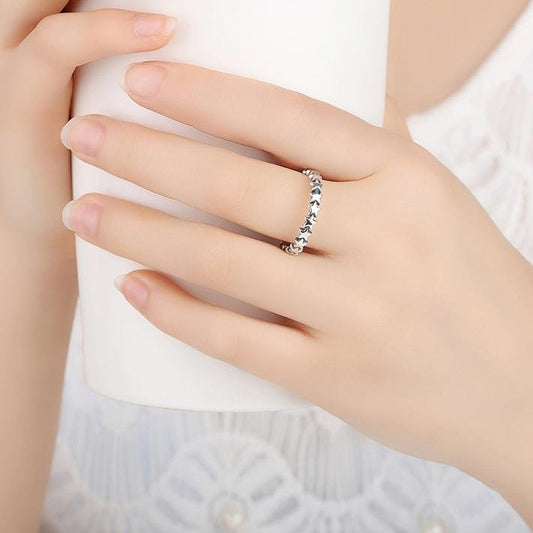 Anillo Estrellas - Plata .925