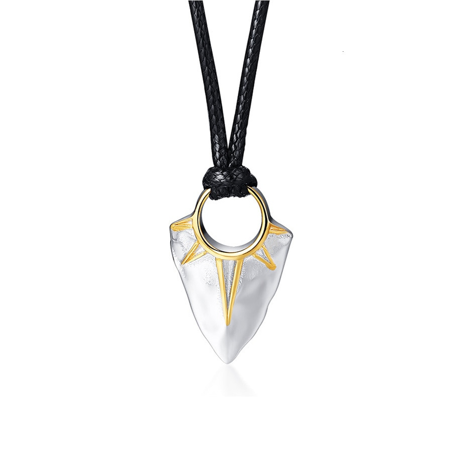 Collar Flecha Solar - Acero Inox.