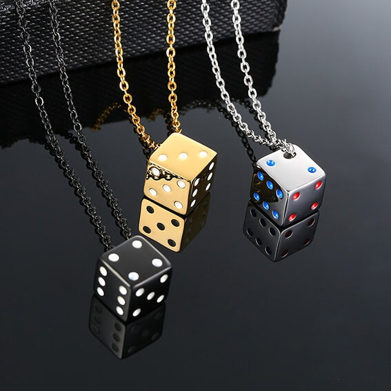 Collar Suerte - Acero Inox.