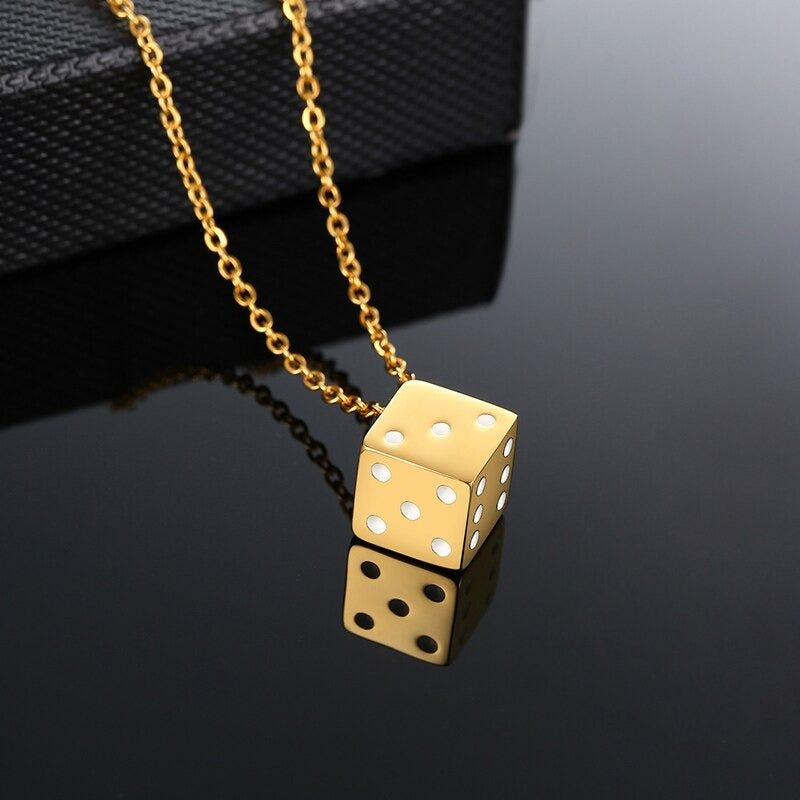 Collar Suerte - Acero Inox.