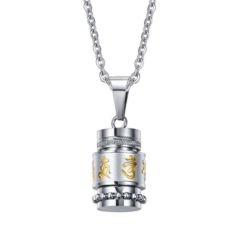 Collar Chakras - Acero Inox.