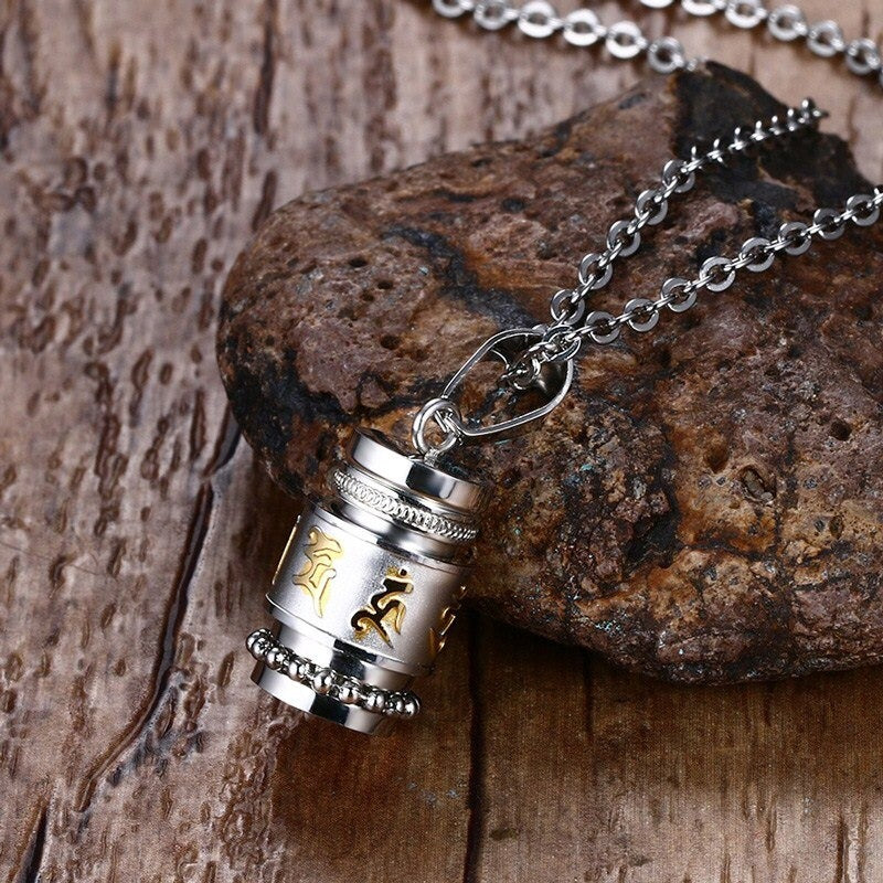 Collar Chakras - Acero Inox.