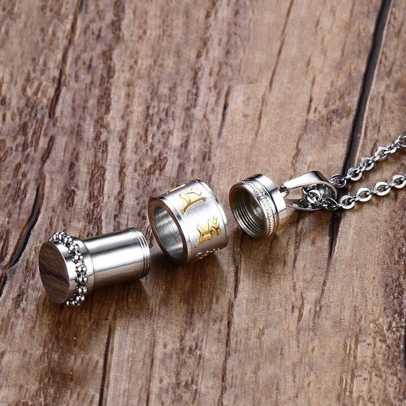 Collar Chakras - Acero Inox.