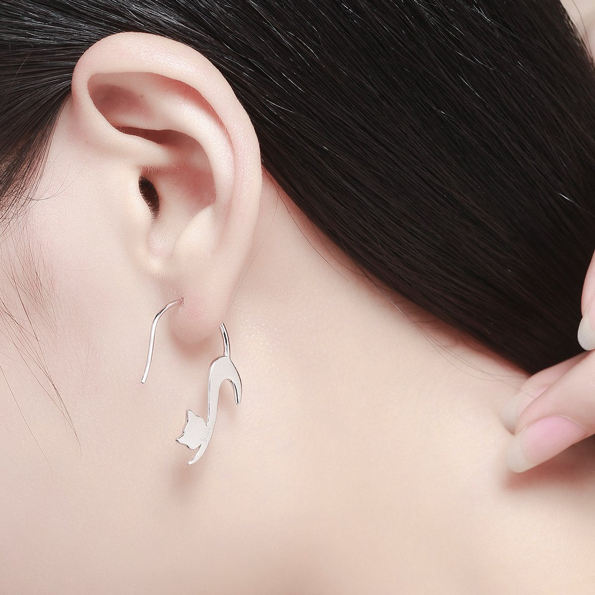Aretes Estirando - Plata .925