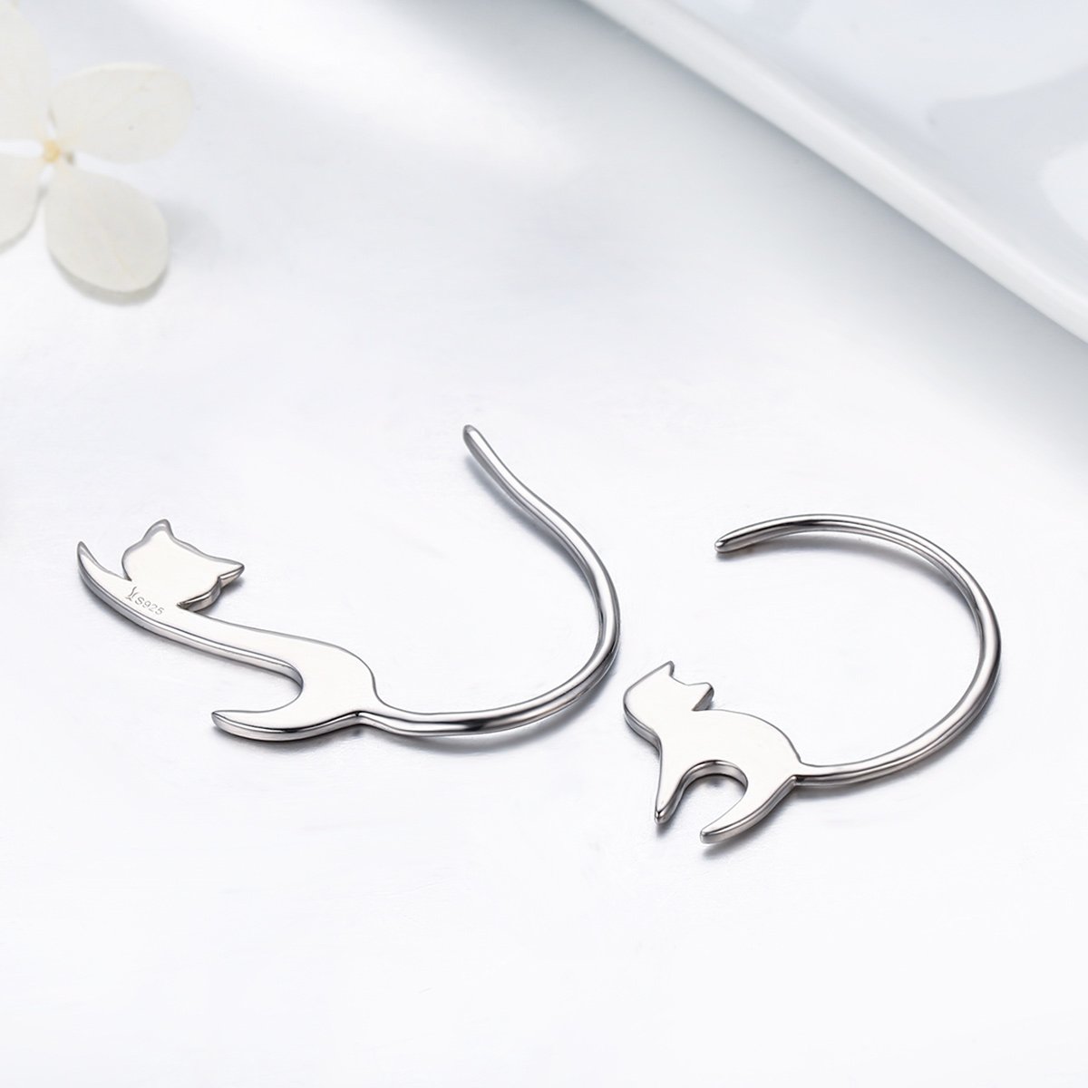 Aretes Estirando - Plata .925