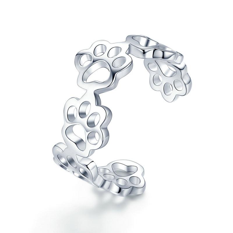 Anillo Huellitas - Plata .925
