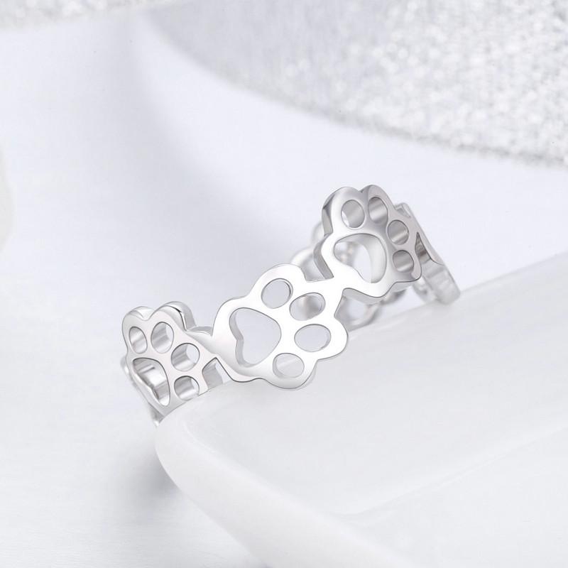 Anillo Huellitas - Plata .925