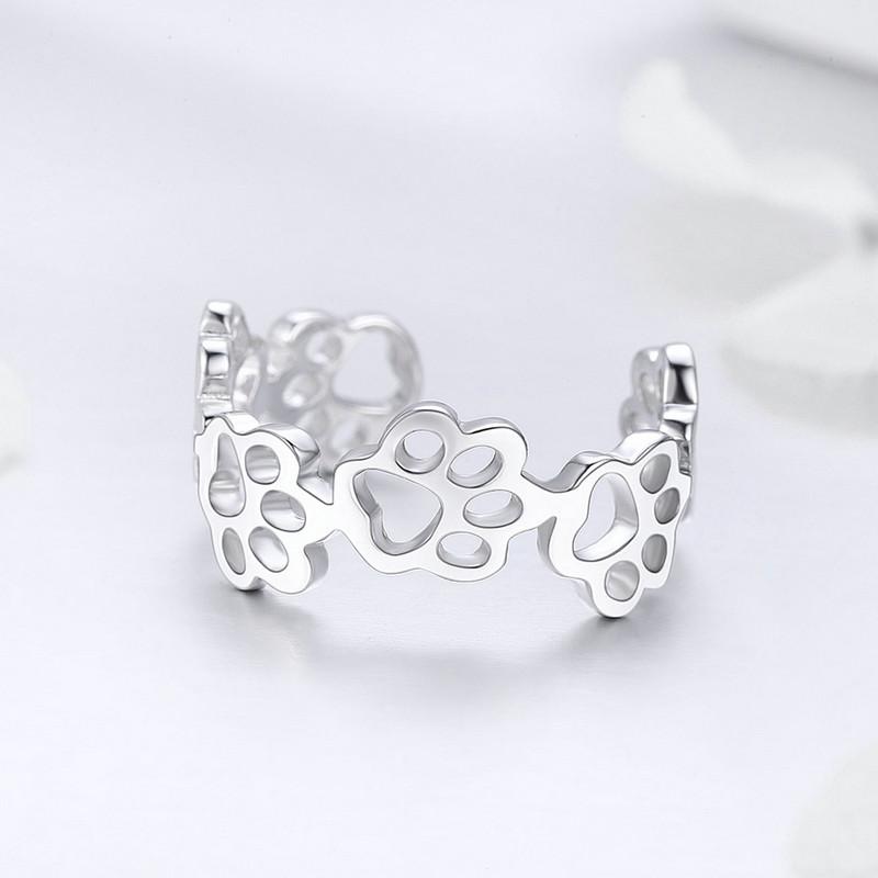 Anillo Huellitas - Plata .925