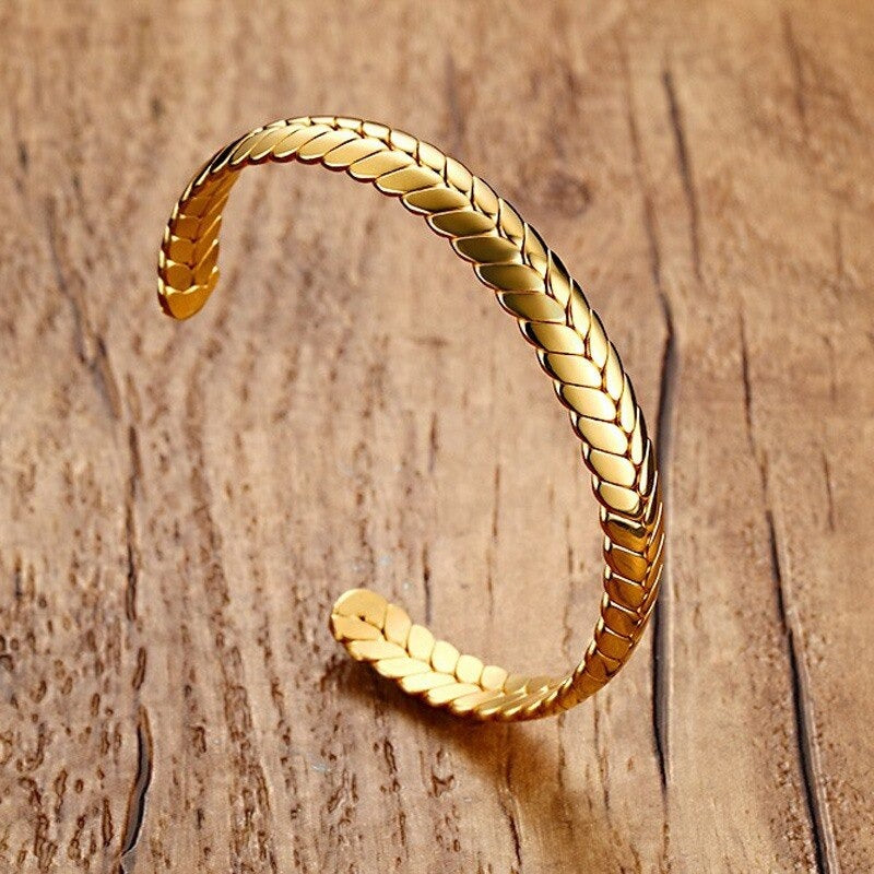 Pulsera Trigo - Acero Inox.