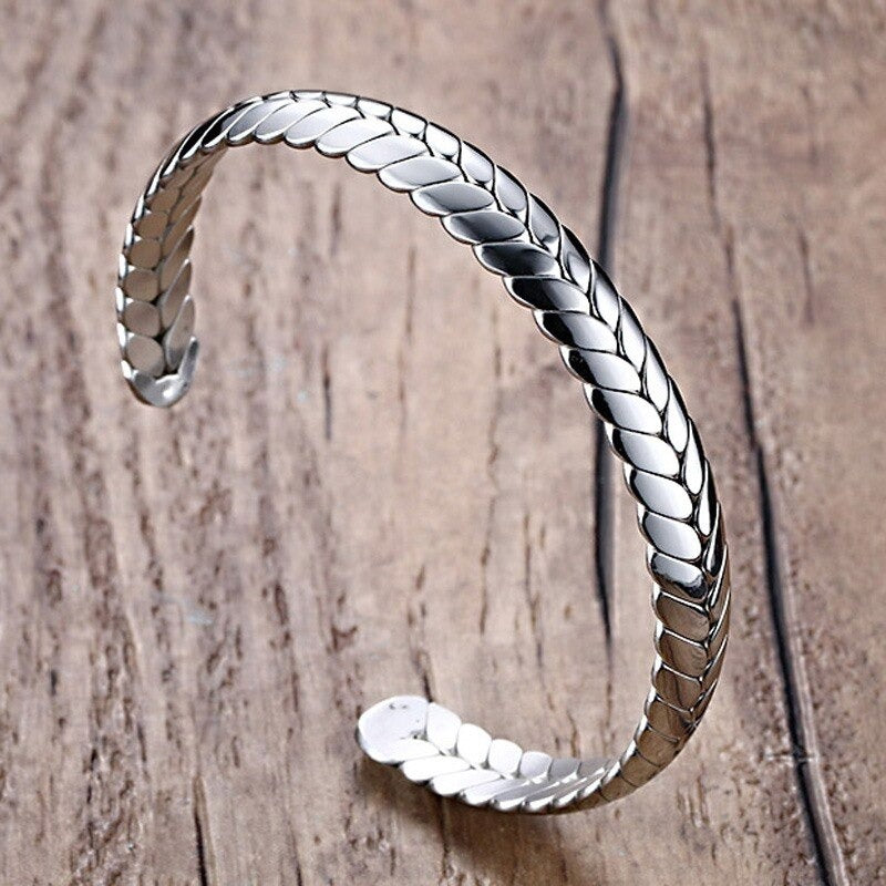 Pulsera Trigo - Acero Inox.
