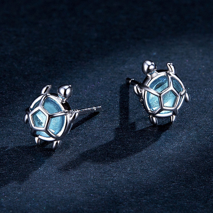 Aretes Tortugas - Plata .925