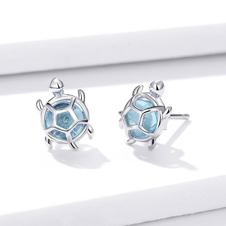 Aretes Tortugas - Plata .925
