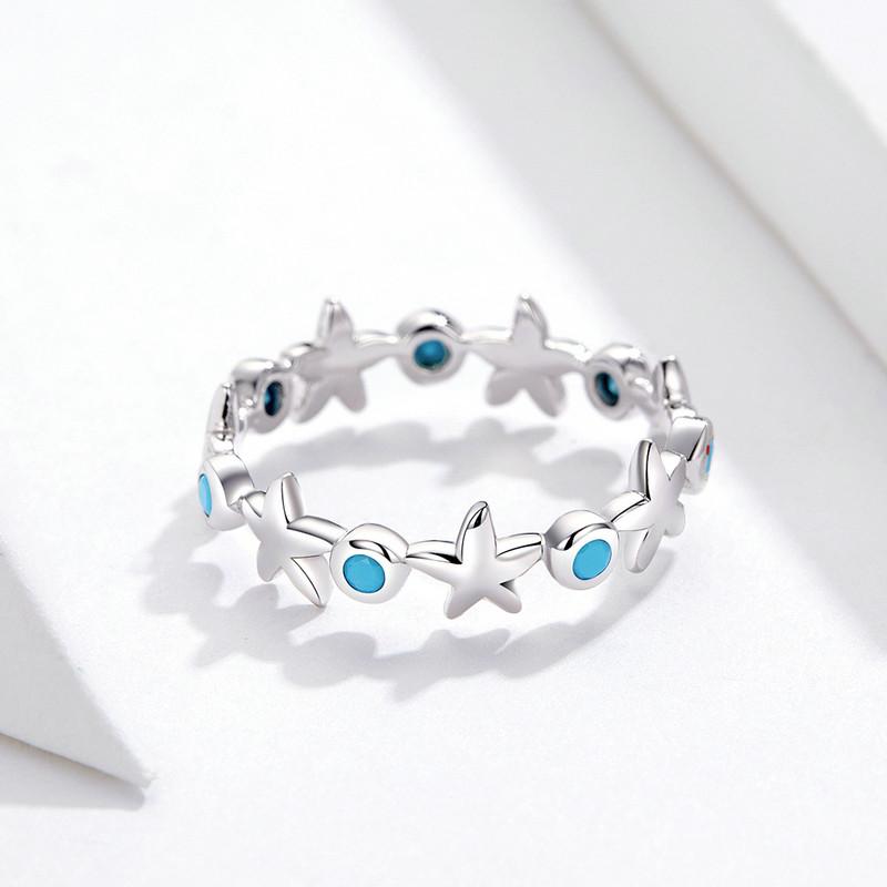 Anillo Estrella de Mar - Plata .925