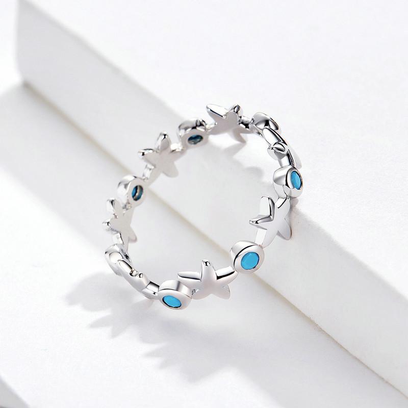 Anillo Estrella de Mar - Plata .925