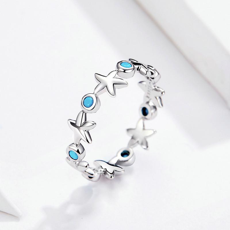Anillo Estrella de Mar - Plata .925
