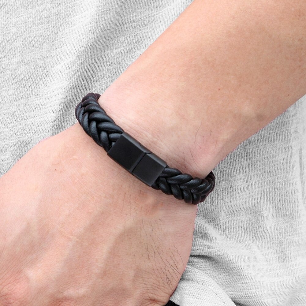 Pulsera Serious - Piel Natural