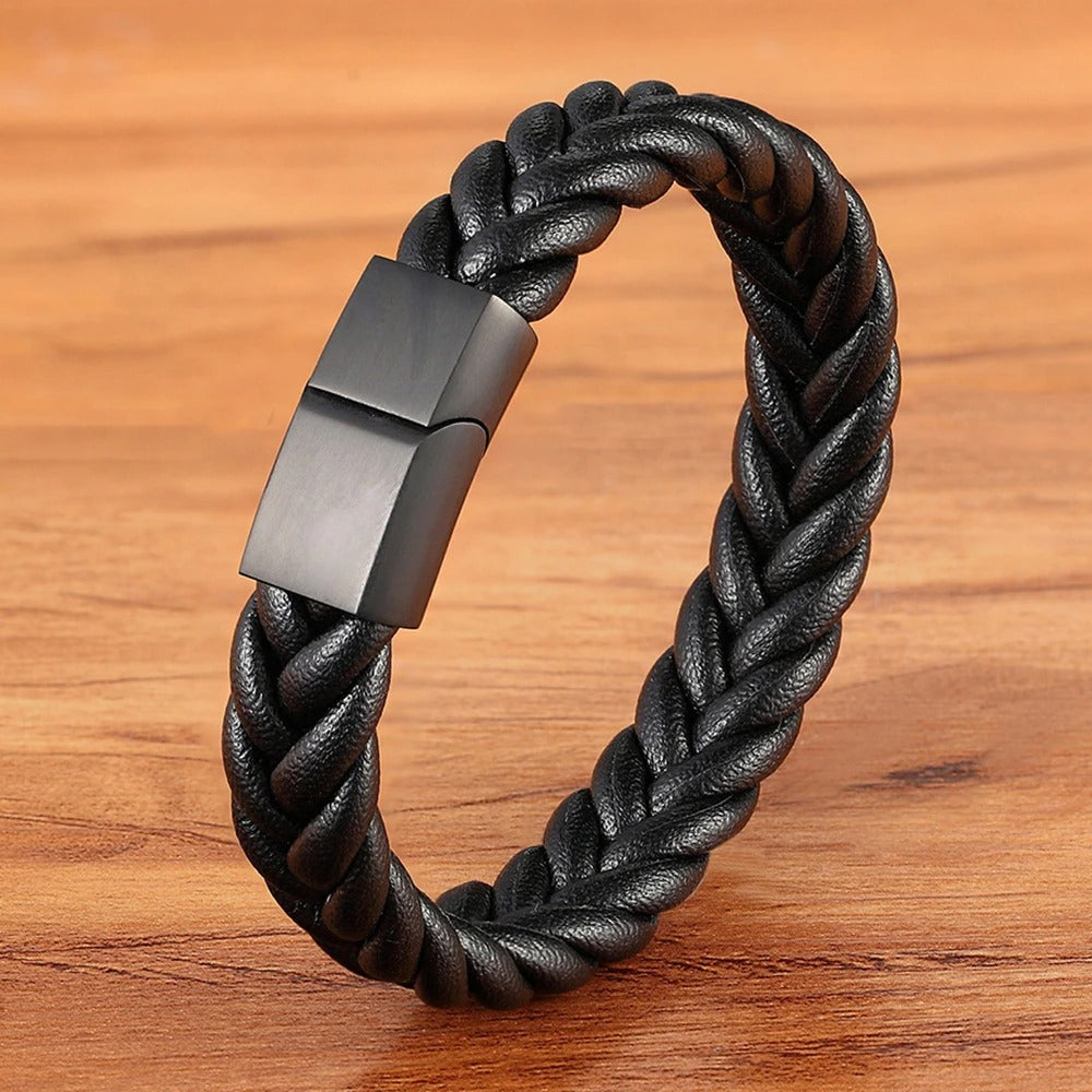 Pulsera Serious - Piel Natural