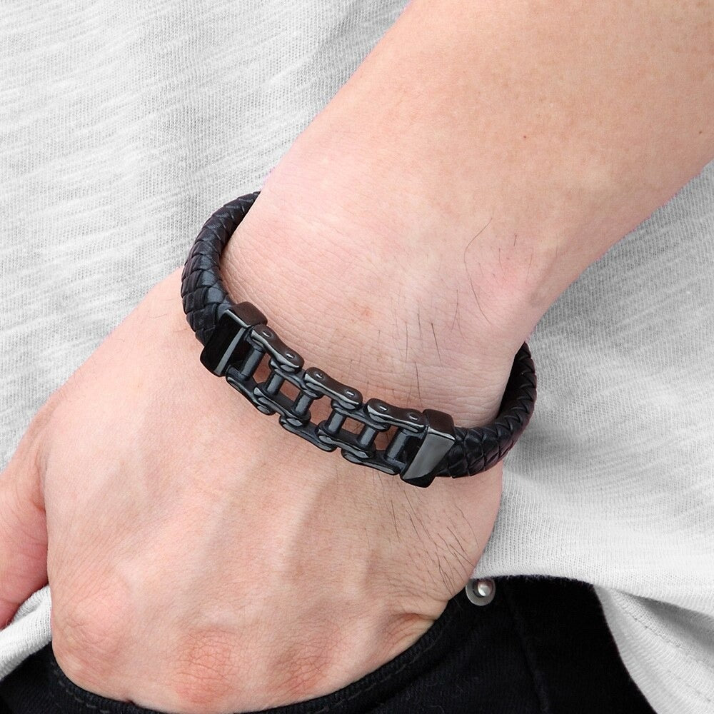 Pulsera Fusion - Piel Natural