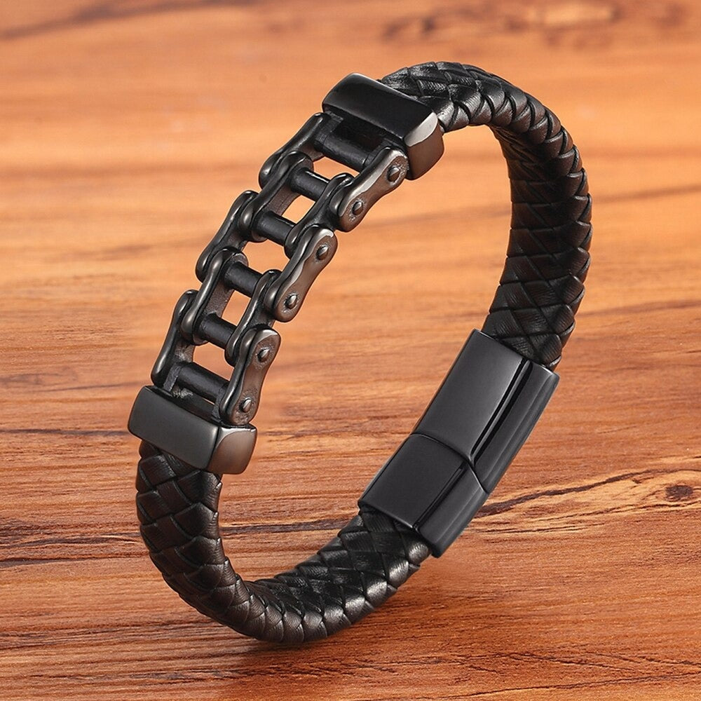 Pulsera Fusion - Piel Natural