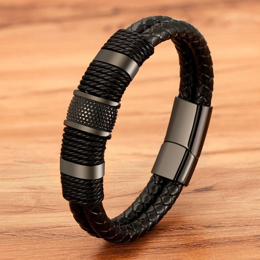 Pulsera Rope - Piel Natural
