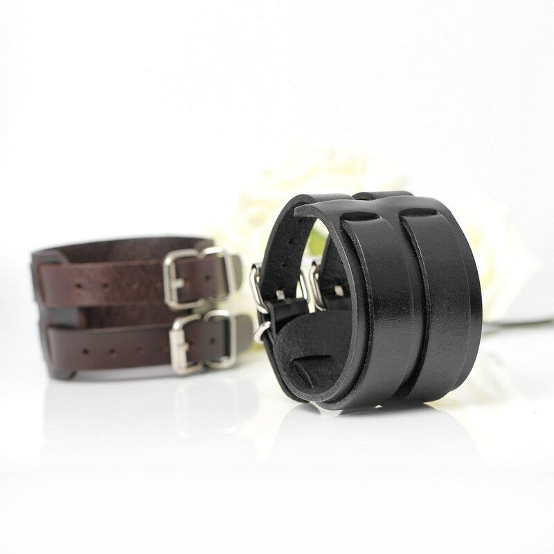 Brazalete Holder - Piel Natural