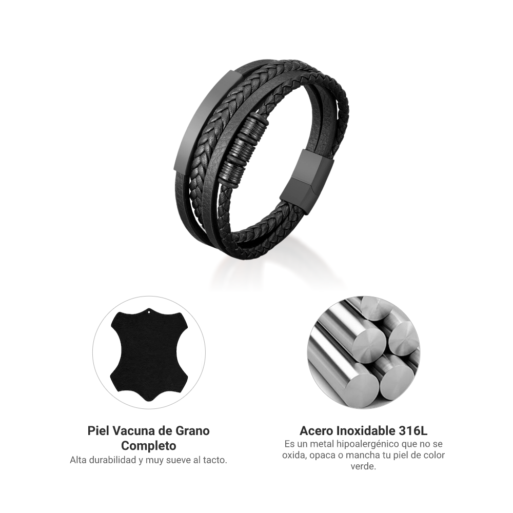 Pulsera Sequel - Piel Natural